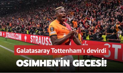 CANLI: Galatasaray – Tottenham